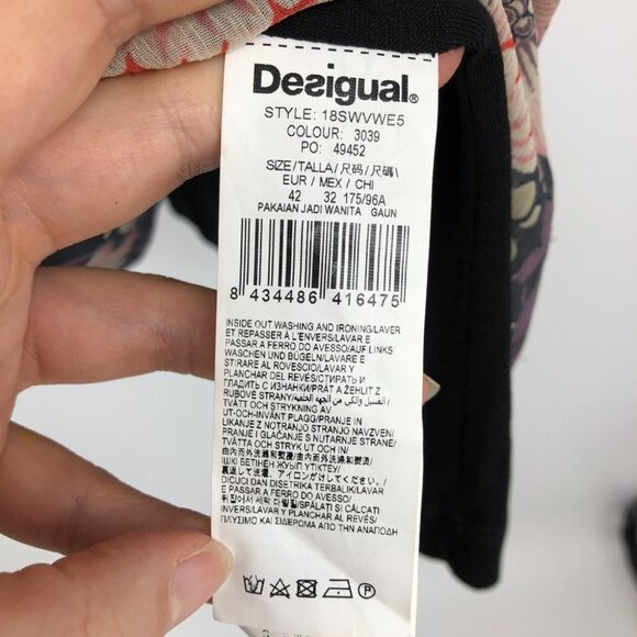 Desigual multicolor Francois’s mini sleeveless sheath dress in Large (EU 42) - Picture 9 of 16